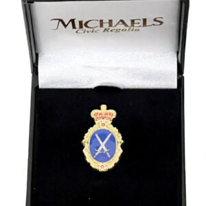 Miniature Gilt High Sheriff Badge