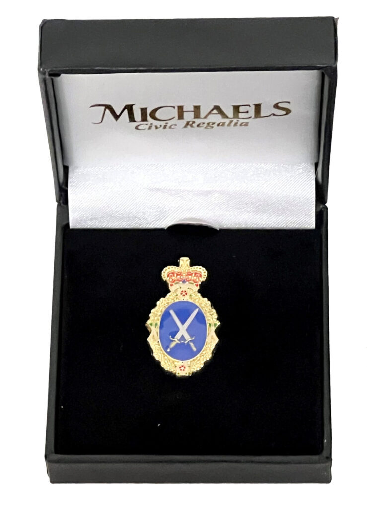Miniature Gilt High Sheriff Badge
