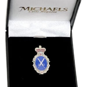 Miniature Silver High Sheriff Badge
